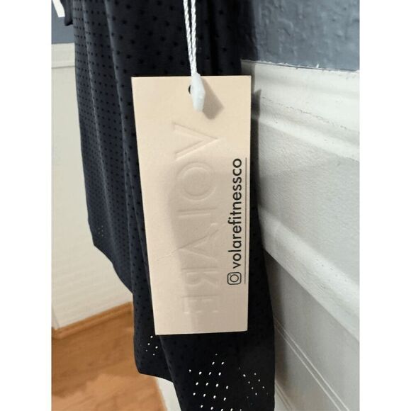 Volare Fitness Limited Edition Mesh To Be collection Black Skirt & Tank Set - Picture 15 of 16